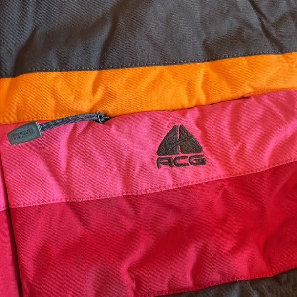Nike ACG StormFit Ski Coat Women’s Retro Parka  Brown Orange Pink Red Size M - Picture 15 of 16